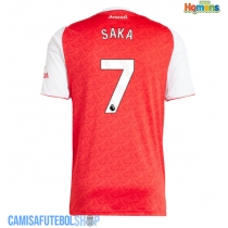 Camisa de time de futebol Arsenal Bukayo Saka #7 Replicas 1º Equipamento 2025-26 Manga Curta